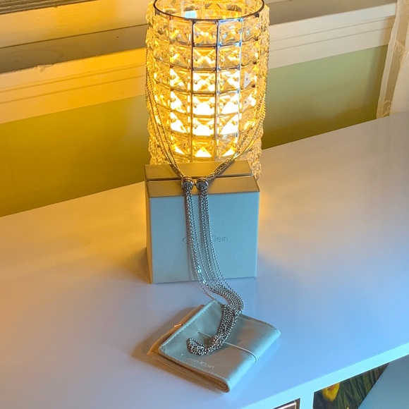 Calvin Klein Silver Strands Necklace - Picture 6 of 6